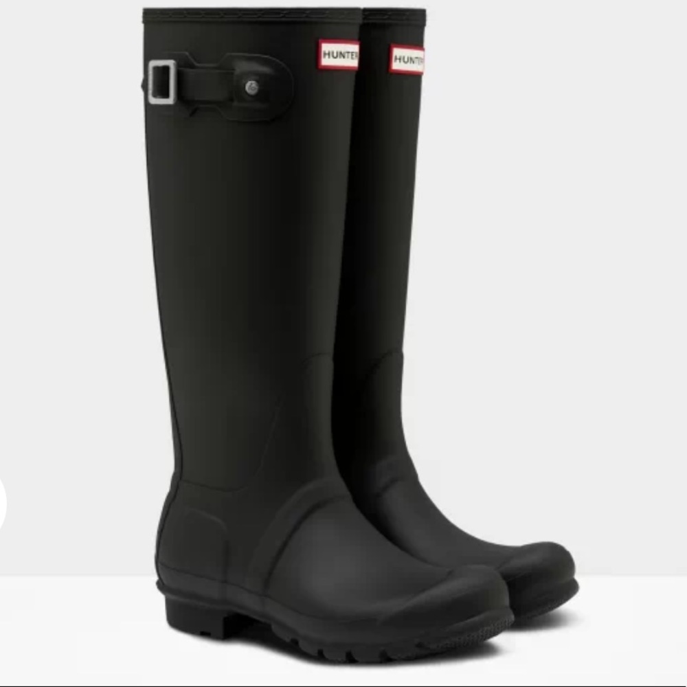 Used Hunter rain boots